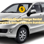 Perbandingan Harga Rental Avanza & Innova Reborn Sumbawa