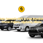 Pilihan Armada SUV & Van Sumbawa Trans: Pajero, Alphard, Hiace